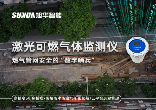 燃气管网安全的“数字哨兵”：激光可燃气体监测仪